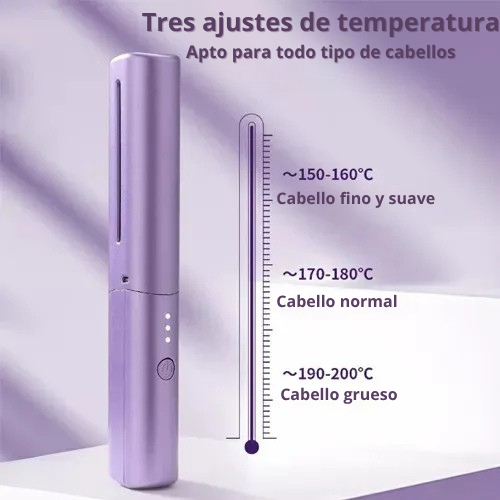 MINI CEPILLO ALISADOR INALÁMBRICO